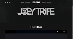 Desktop Screenshot of joeytrife.com